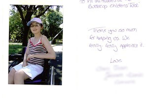 Supporter Cara with Buttercup Children's Trust